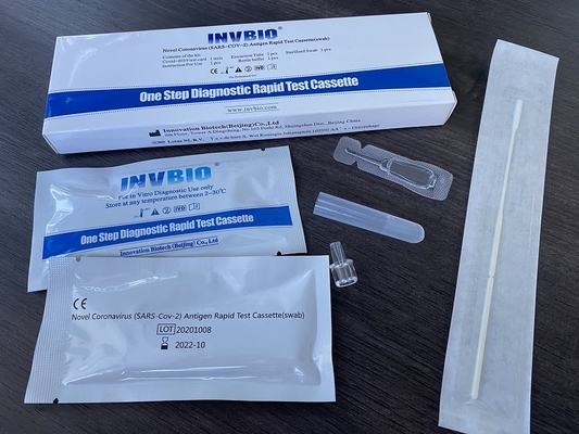 98% độ chính xác xét nghiệm nhanh kháng nguyên Covid 19 Ce được chấp thuận sử dụng tại nhà