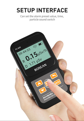 Máy đo bức xạ hạt nhân tia X số di động Beta Gamma Máy đo liều cá nhân Geiger Counter