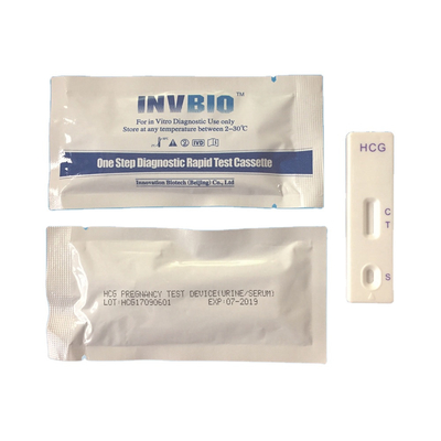 Thẻ thử thai một bước IVD Hcg y tế