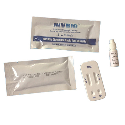 IgG IgM TOXO Bộ xét nghiệm tại nhà Toxoplasmosis Bộ xét nghiệm sắc ký vàng keo
