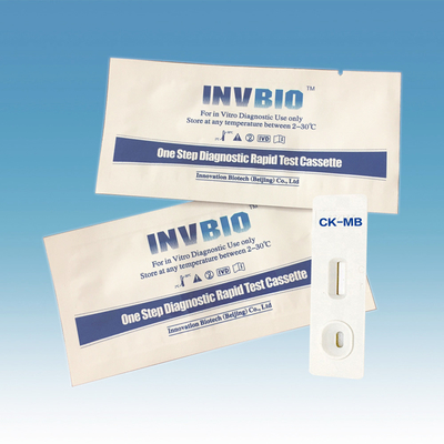 Hộp xét nghiệm nhanh y tế IVD Bộ xét nghiệm đánh dấu tim CK-MB