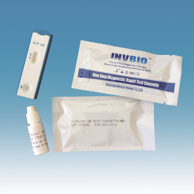 Bộ dụng cụ kiểm tra nhanh bệnh truyền nhiễm CE Thuốc loét dạ dày Helicobacter H. Pylori Phân
