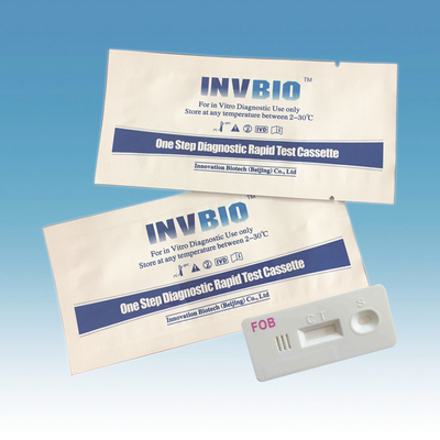 One Step Feces Fobt Kit Thẻ xét nghiệm đánh dấu khối u chuyên nghiệp