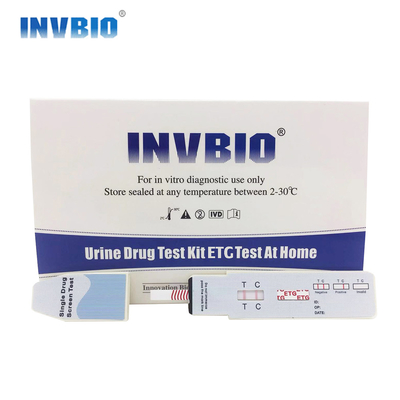 Bộ dụng cụ y tế Etg Thử nghiệm cồn Thử nghiệm nước tiểu Thử nghiệm nhanh một bước