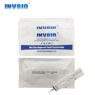 Bộ dụng cụ y tế Etg Thử nghiệm cồn Thử nghiệm nước tiểu Thử nghiệm nhanh một bước