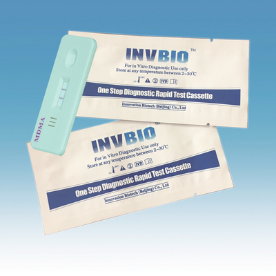 Thẻ bộ dụng cụ kiểm tra ma túy chính xác MDA Tenamfetamine 4.00mm Cassette