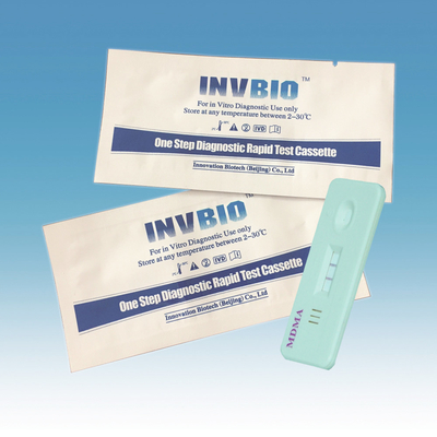 Thẻ bộ dụng cụ kiểm tra ma túy chính xác MDA Tenamfetamine 4.00mm Cassette