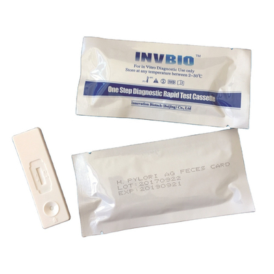 Bộ dụng cụ thử nghiệm tại nhà rtk của thẻ H. Pylori Ag chính xác một bước