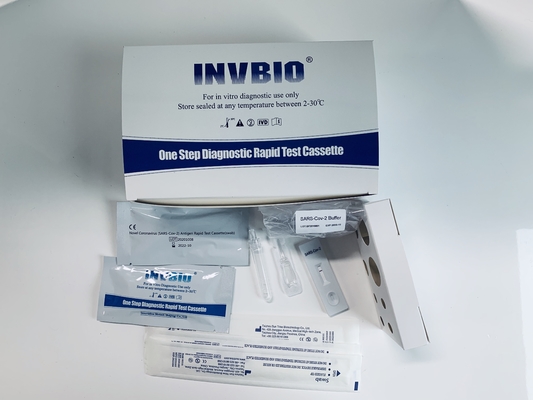 Bộ dụng cụ tự kiểm tra kháng nguyên nhanh Coronavirus Bộ sưu tập tăm bông trong danh sách chung của Liên minh Châu Âu