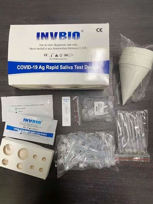 Sử dụng tại nhà Bộ phát hiện nhanh kháng nguyên Covid 19 Rtk Ag Saliva