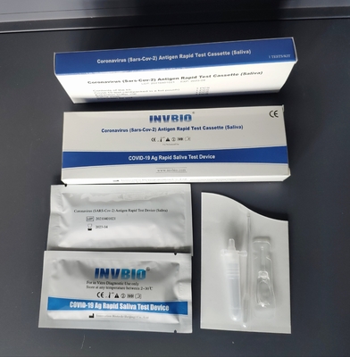 Sử dụng tại nhà Bộ phát hiện nhanh kháng nguyên Covid 19 Rtk Ag Saliva