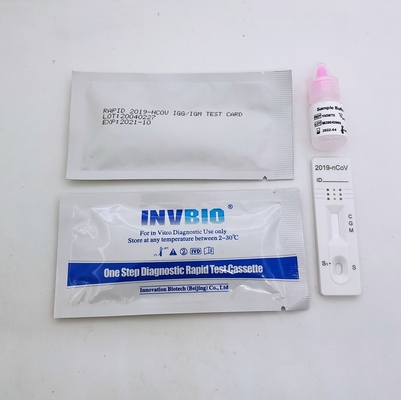 Trang chủ Bộ thử nghiệm kháng thể Igg Igm được CE phê duyệt SARS-CoV-2 Serum Plasma 25pcs/box