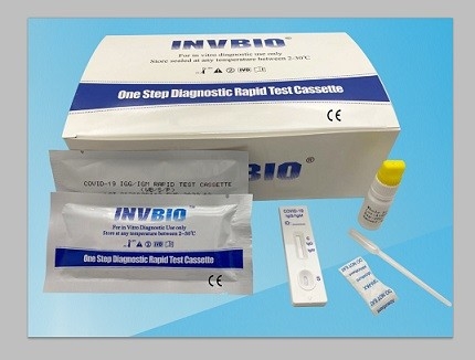 Độ đặc hiệu 99% Bộ xét nghiệm kháng thể IgG IgM Covid 19 tại nhà CE