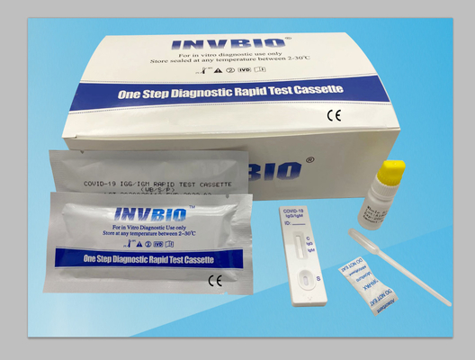 CE FSC FDA IgG IgM Bộ xét nghiệm nhanh vàng keo cho kháng thể COVID19