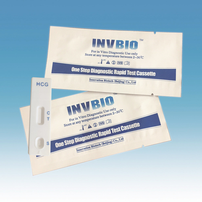 Thẻ thử thai qua nước tiểu IVD HCG y tế Chuẩn đoán nhanh chính xác 99%