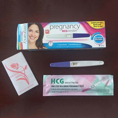 Bộ dụng cụ thử nghiệm khả năng sinh sản cho nữ giới tại nhà Hcg Thử nghiệm nhanh khi mang thai giữa dòng