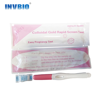 Bộ dụng cụ thử nghiệm khả năng sinh sản cho nữ giới tại nhà Hcg Thử nghiệm nhanh khi mang thai giữa dòng