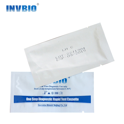 Bộ dụng cụ kiểm tra khả năng sinh sản chính xác một bước 99% LH Máy đo nước tiểu ngày rụng trứng Sử dụng tại nhà