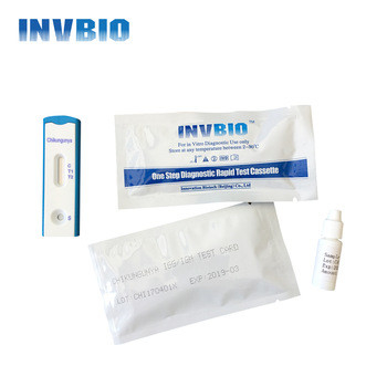Thẻ Kit xét nghiệm nhanh Chikungunya kháng thể IgG huyết tương IgM