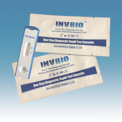 Thẻ Kit xét nghiệm nhanh Chikungunya kháng thể IgG huyết tương IgM
