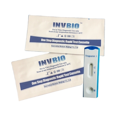 Một bước CTnI Cardiac Troponin I Bộ xét nghiệm nhanh Bao bì OEM