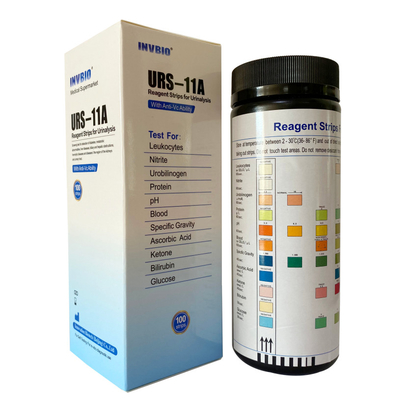 Glucose Bilirubin 10 Thông số Thử nghiệm Thuốc thử Dải que thăm nước tiểu