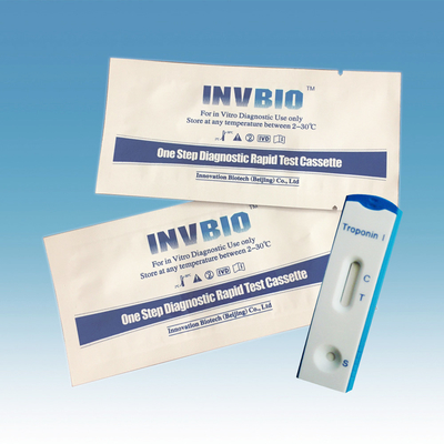 Bộ xét nghiệm nhanh CTnI Troponin I máu toàn phần 25 khay / hộp