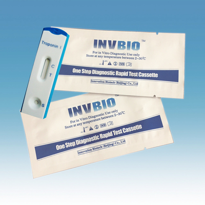 Bộ xét nghiệm nhanh CTnI Troponin I máu toàn phần 25 khay / hộp