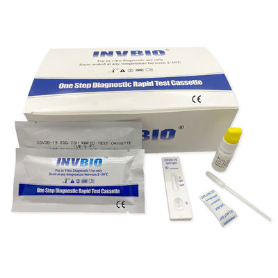 Bộ xét nghiệm kháng thể kháng thể Colloidal Gold Covid 19 Ab IgG IgM Sử dụng tại nhà