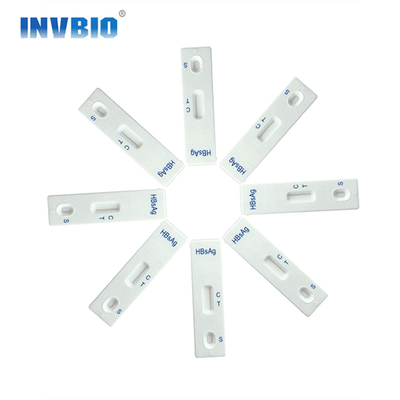 Viêm gan B Bệnh truyền nhiễm kháng nguyên bề mặt Bộ dụng cụ xét nghiệm nhanh Hbsag Máu toàn phần