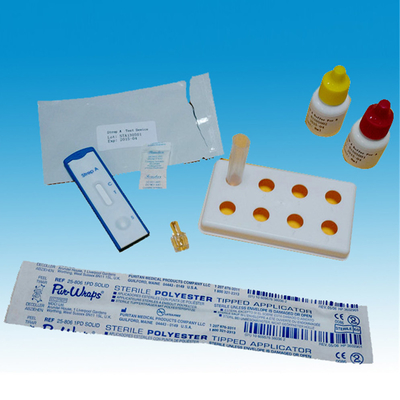 Bệnh truyền nhiễm y tế Một bước Kiểm tra nhanh Gạc họng Sử dụng tại nhà